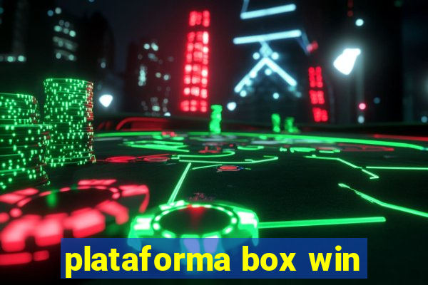 plataforma box win